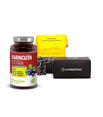 Karnozín EXTRA 120 + CreGAAtine - Potrava pre naše bunky a mozog