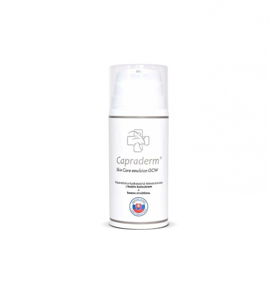 Capraderm® Skin Care emulsion GCW - Reparačná a hydratačná telová emulzia