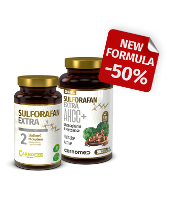 Sulforafan EXTRA AHCC + Sulforafan EXTRA 60 s 50% zľavou - 