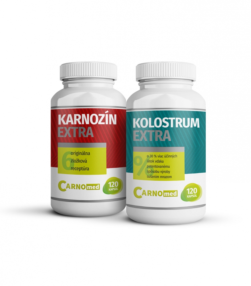 Karnozín EXTRA 120 + Kolostrum EXTRA - Doplňte si protilátky