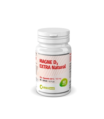 MAGNE D3 EXTRA Natural 60 - Stres a svaly pod kontrolou